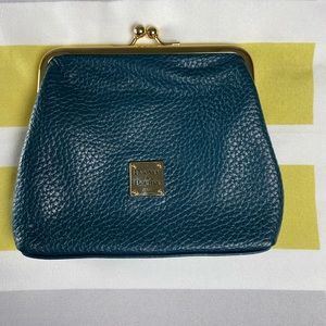 Dooney & Bourke Kiss Lock Coin Purse.